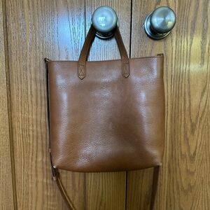 Madewell Leather Zip Top Cross-body Bag
